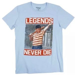 SANDLOT SMALLS Legends Never Die T-shirt 90’s